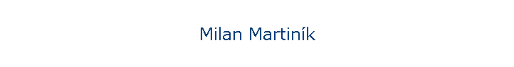 Milan Martink